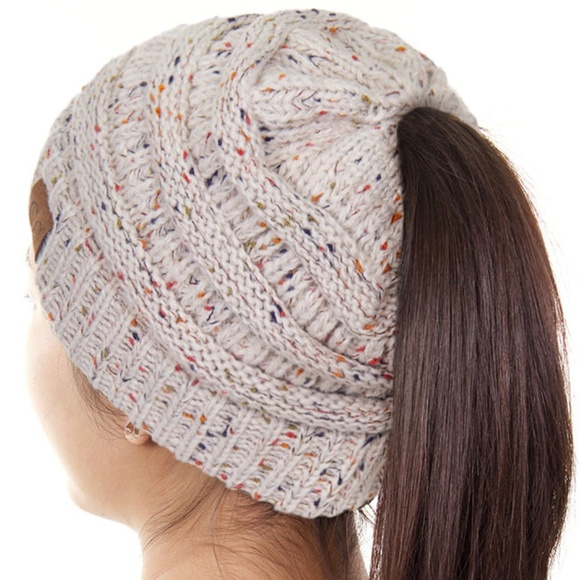 C.C 3pc Confetti Pony Beanie Gloves Scarves Set main image 4